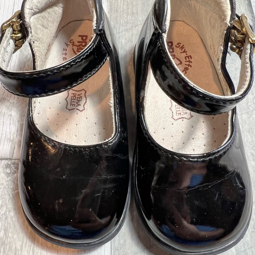 Primigi Black Patent Shoes Eur 19